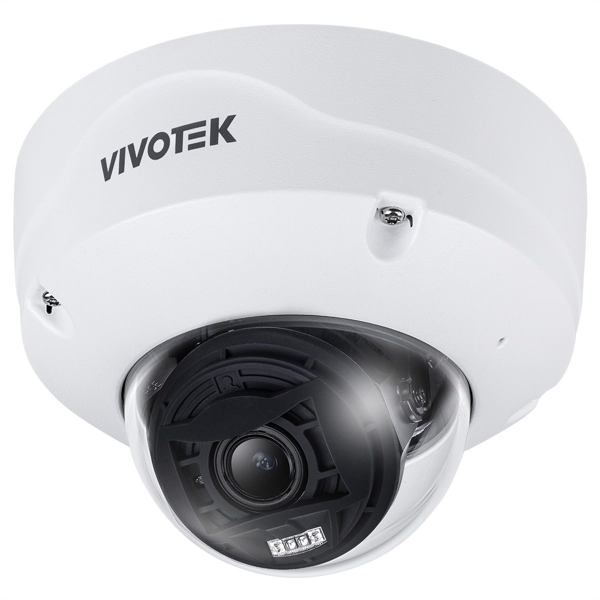 Vivotek FD9387-EHTV-v3 Caméra Vandal-Dome 5 MP, 29.9-101.1°, IR-LED à 50m