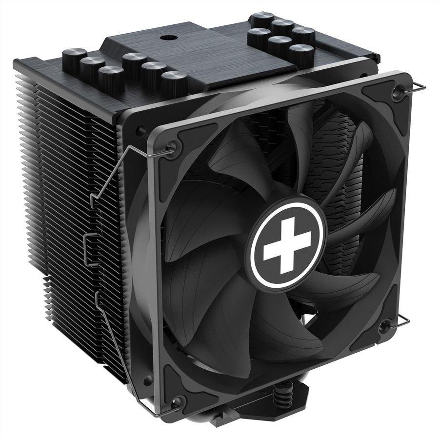 Xilence M906 AMD und Intel CPU Kühler, 120mm Black PWM FDB Lüfter, 250W TDP, schwarz
