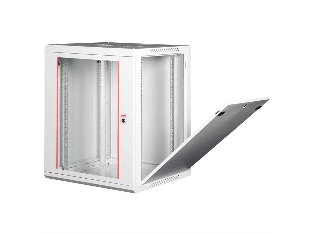 ROLINE 19-Zoll Wandgehäuse Basic Plus 15HE, 600x600 BxT grau