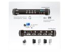 ATEN CS1784A Switch KVM Dual-Link DVI, USB, Audio, 4 ports