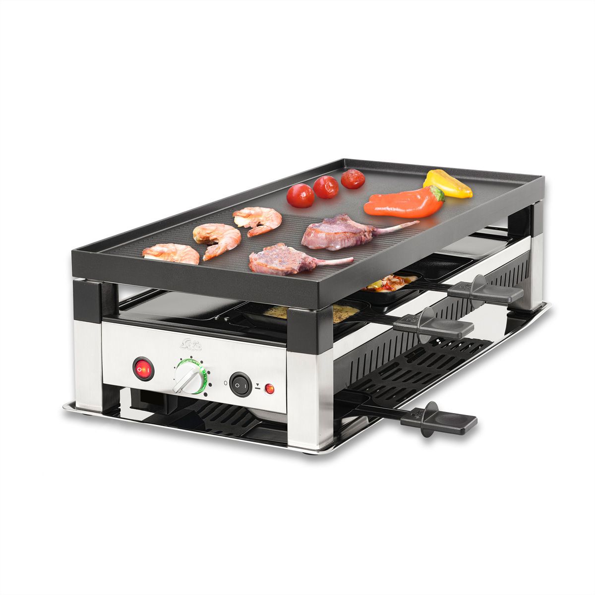 Gril de table Solis 791, 5 en 1, 8 personnes