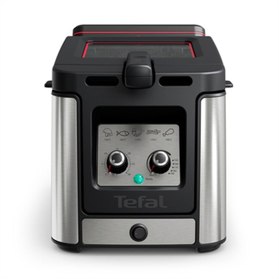 Tefal Fritteuse Clear Duo FR600DCH, 3.5l, Edelstahl, Timer