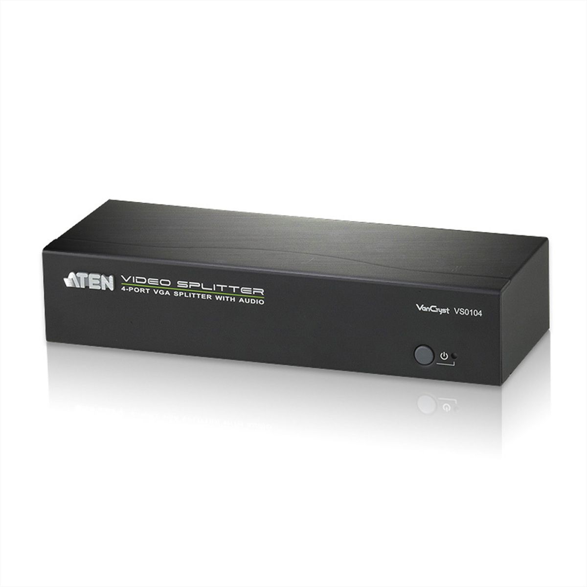 ATEN VS0104 VGA Video-Splitter, 450MHz, Audio, RS232, 4fach