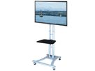 VALUE Support LCD/TV sur roues, jusqu'à 50kg (27" - 60"), argent