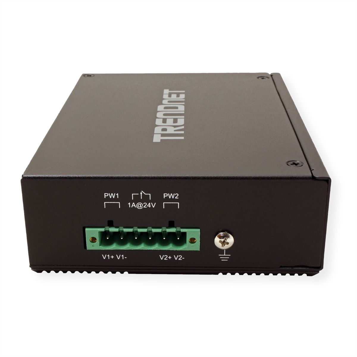 TRENDnet TI-PG80 8-Port Gehärteter Industrieller Gigabit PoE+ DIN-Rail Switch