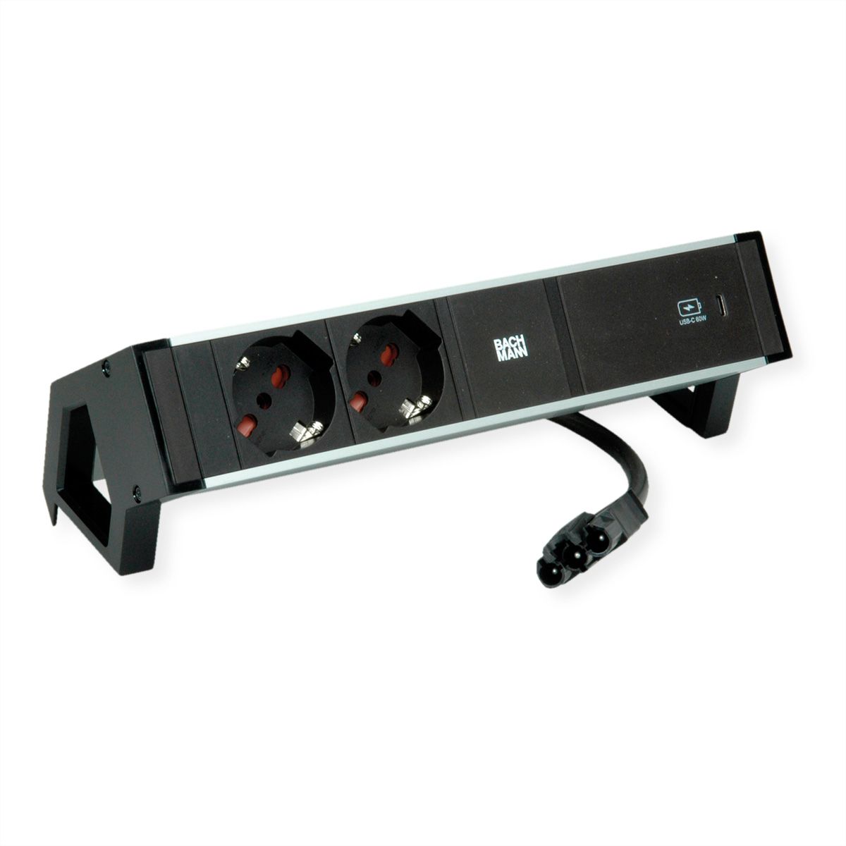BACHMANN DESK2 ALU BLACK 2xP40, ITALIE