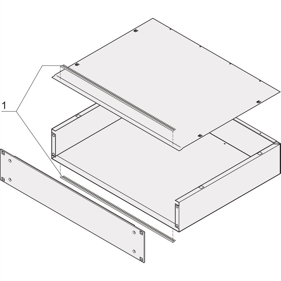 SCHROFF EMV-Dichtsatz - HF-DICHTUNGSSET MULTIPAC/PRO