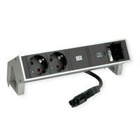 BACHMANN DESK2 2x contact de protection USB C