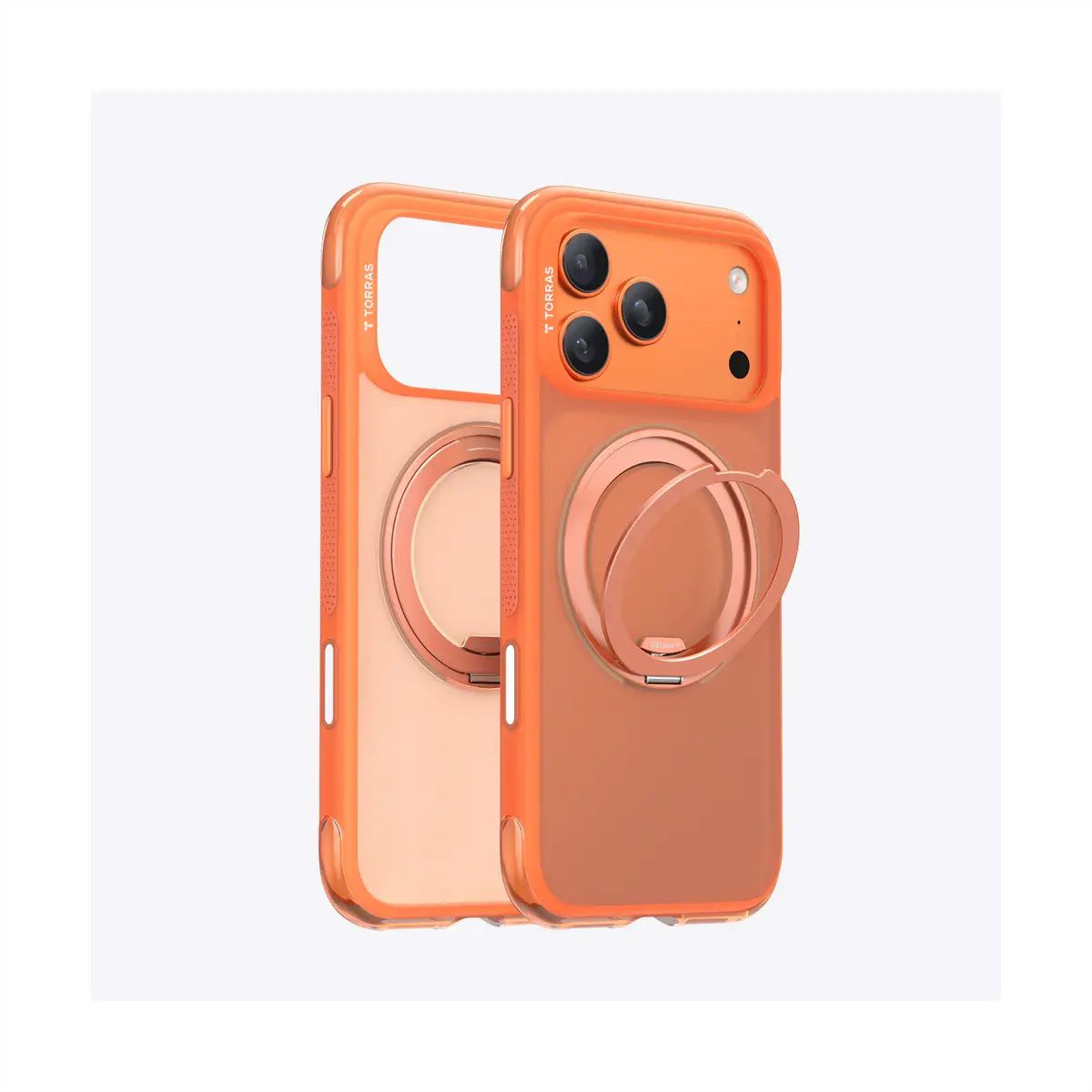 Torras Ostand O3 Air Case, iPhone 17 Pro Max, orange