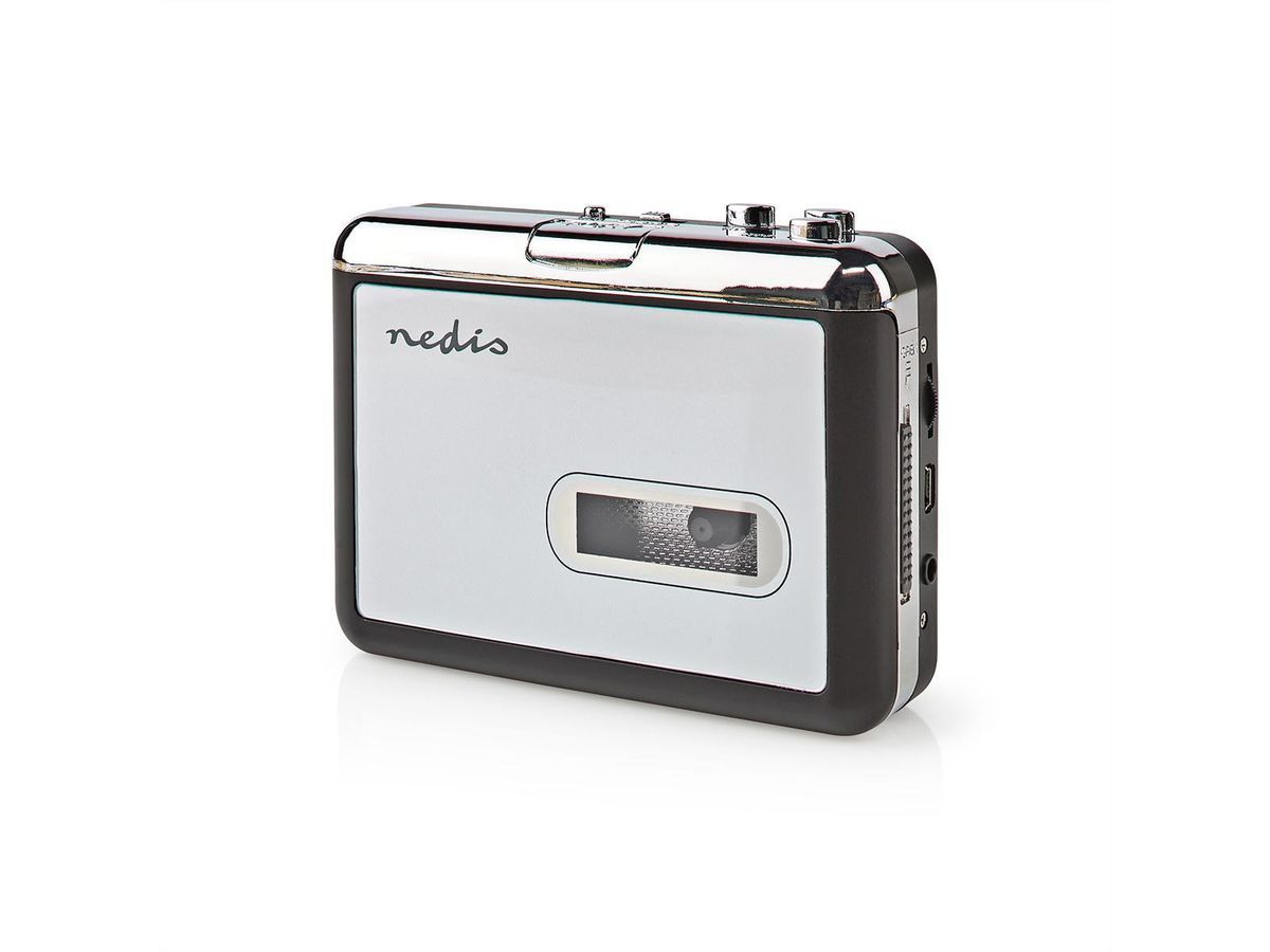 Nedis Cassetten Adapter 3.5 mm, Mini-USB