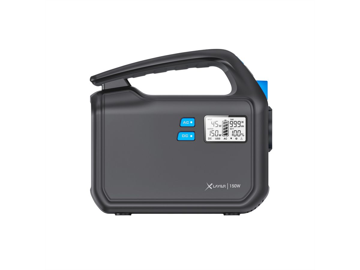 Xlayer Mobile Powerstation, 150W, 42.000 mAh / 155Wh