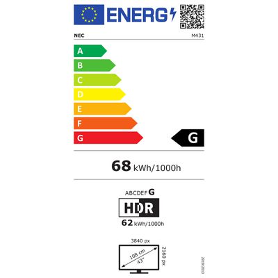 Étiquette énergétique 05.43.0033