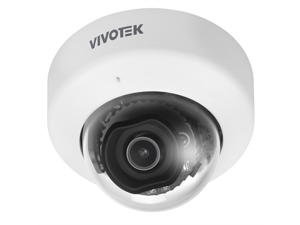 Vivotek FD9186-H Caméra Mini-Dome 5 MP, 110°, IR-LED 30m
