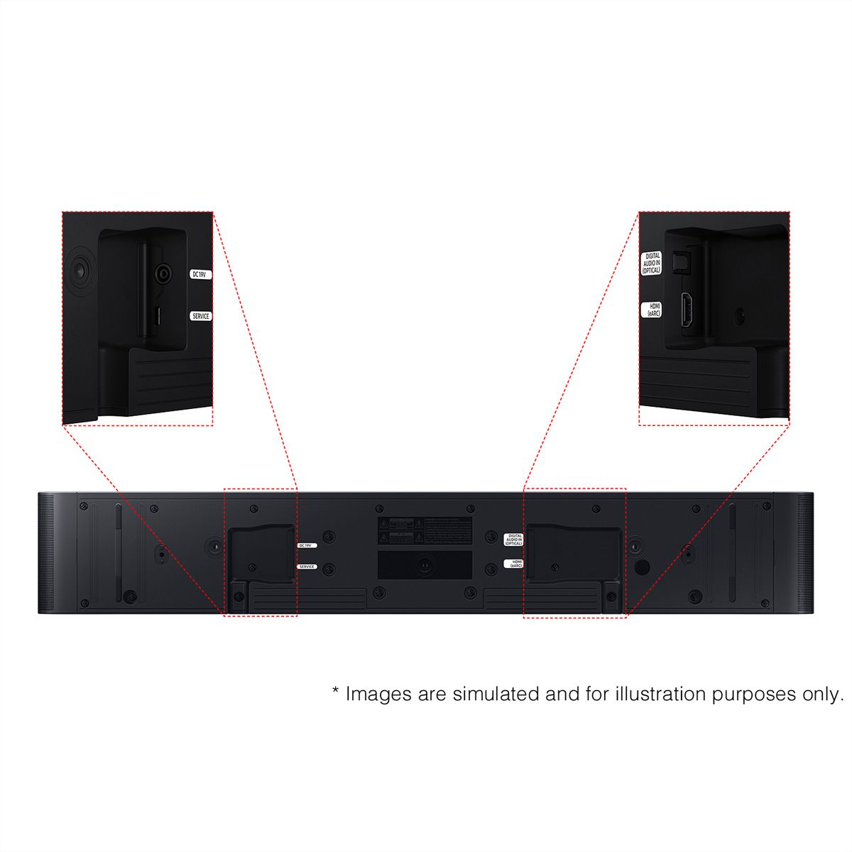 Samsung Soundbar HW-S60D, Schwarz