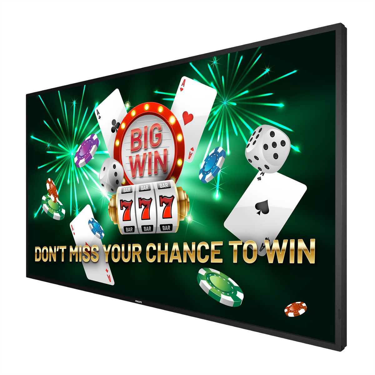 Philips Signage Display 55BDL6017P/00, 55", UHD, 24/7, 800cd/m², 25% Haze