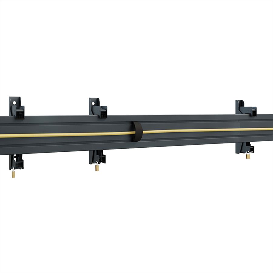 Hagor Menuboard CPS W3L 32-43" Menuboard Support mural pour 3 écrans, Adaptation pour barre de son