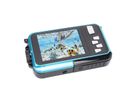 Agfa Digitalkamera, wasserdicht bis 3m, blau, Doppeldisplay, Blitz