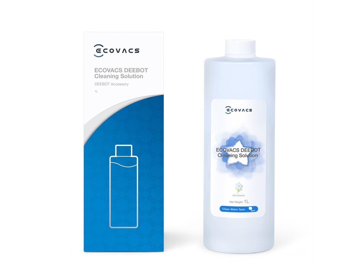 Ecovacs Reinigungslösung 1L, zu X1/T10, Deebot