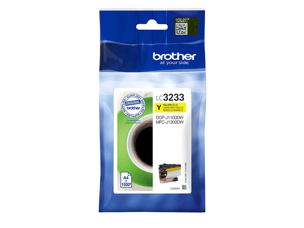 Brother LC3233Y - Cartouche d'encre originale - Jaune