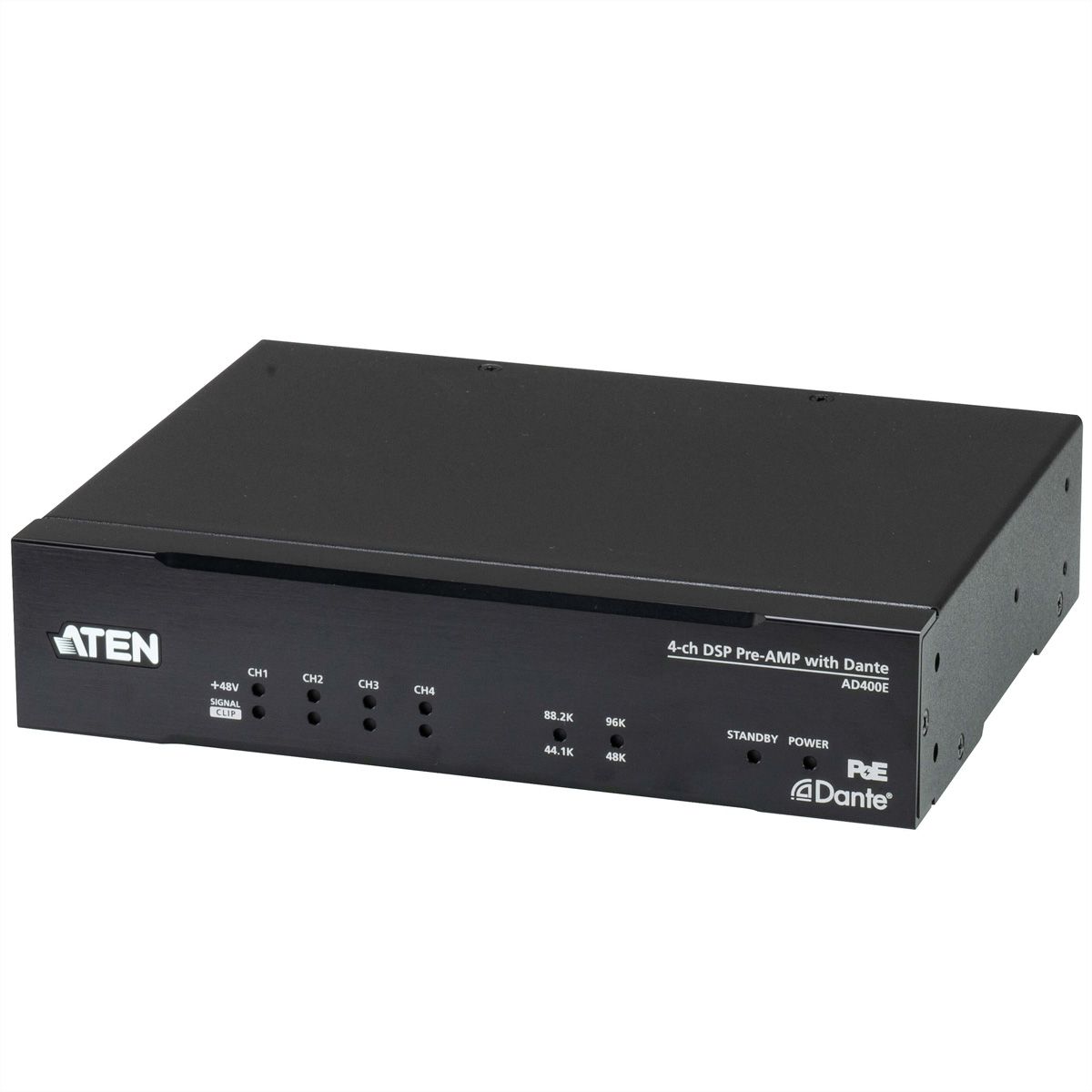 ATEN AD400E DSP Mixer 4-CH Analog Input and Dante Output