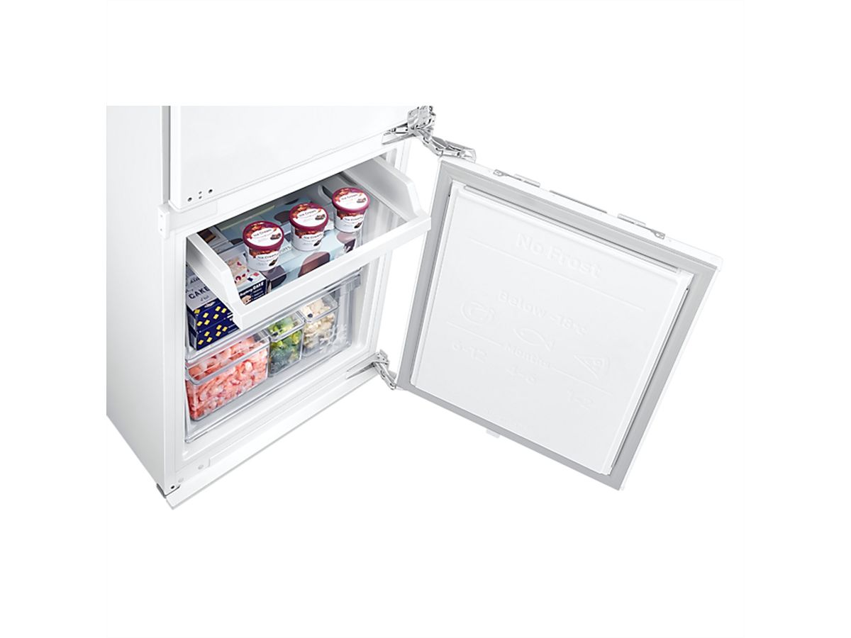 Samsung Frigo-congélateur intégré BRB26612EWW, gauche, 267L, blanc