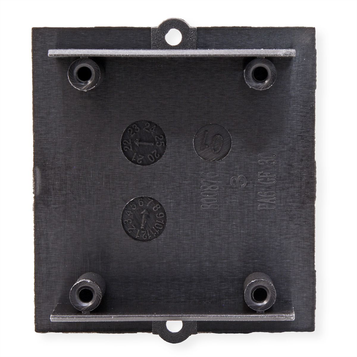 BACHMANN Cache Module Custom avec dôme à visser, noir