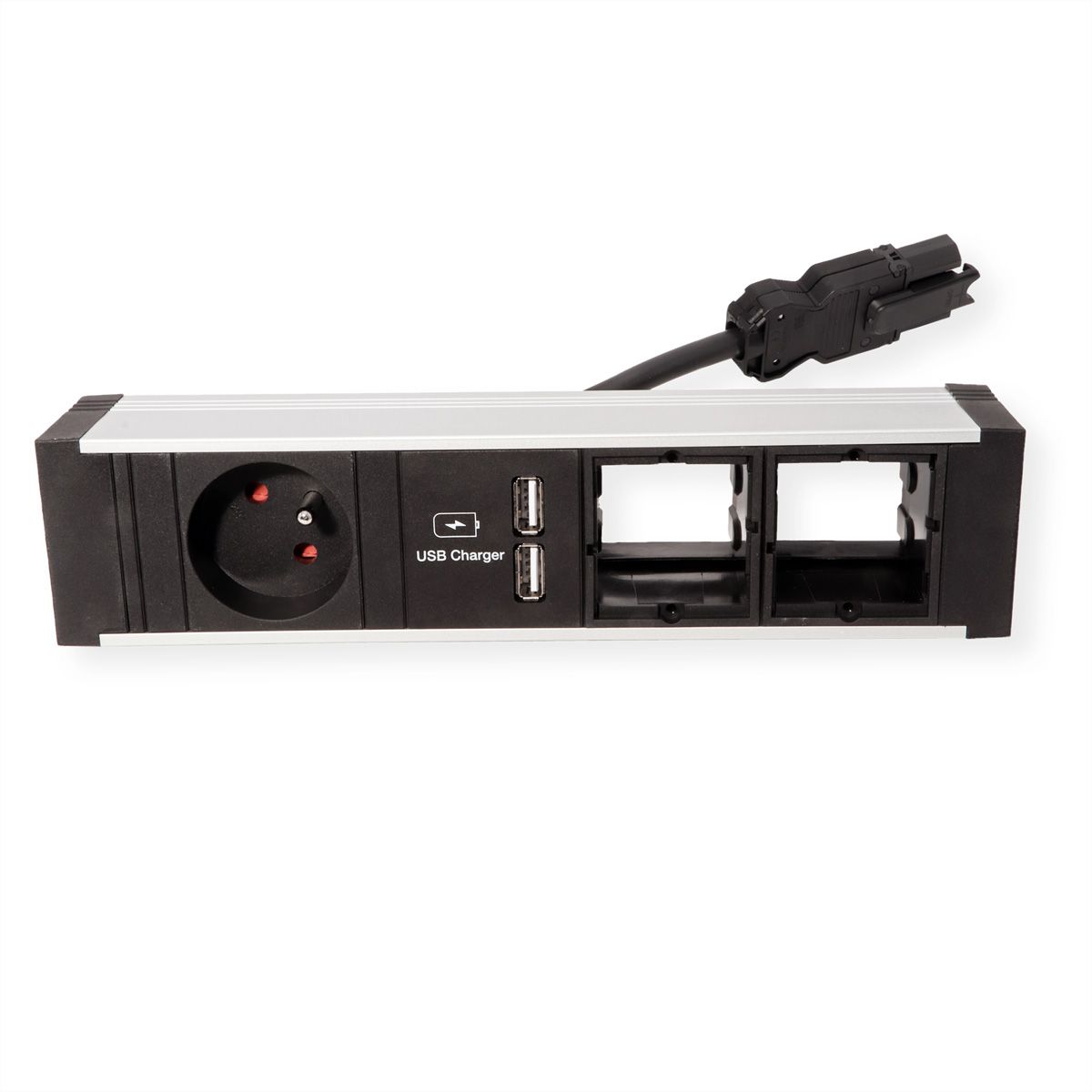 BACHMANN VENID 1xUTE 1xUSB Charger 2xCM 0,2m GST18