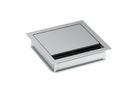 BACHMANN LOOP SQUARE Passe-câbles, argent