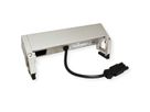 BACHMANN DESK2 2xUTE 35° 1xUSB Charger 1xCM Strom 0,2m GST18 Inox