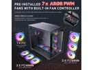 ANTEC Constellation C5 ARGB PC Gehäuse Midi Tower ATX, schwarz