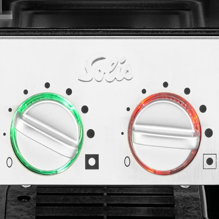 Barbecue combiné Solis 3 en 1, argent