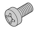 Vis à tête cylindrique de SCHROFF, 50 pièces, M6 x 12, régulation de la vitesse et surveillance de la fonction