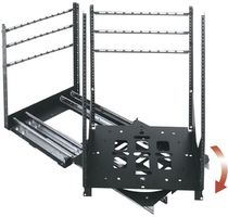 Middle Atlantic Products SRSR 23", 26U Wandmontiertes Regal Schwarz