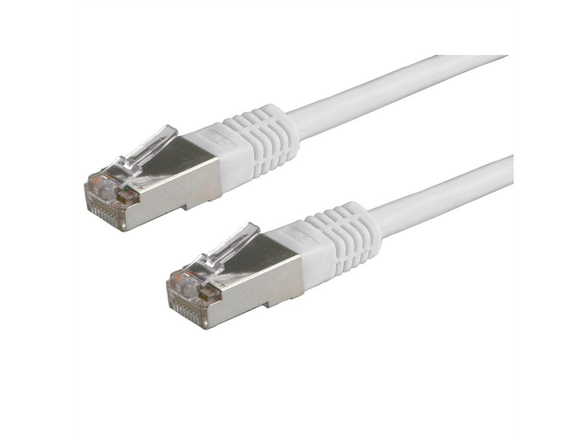 Cordon ROLINE Cat.5e (Classe D) S/FTP AWG26, gris, 2 m