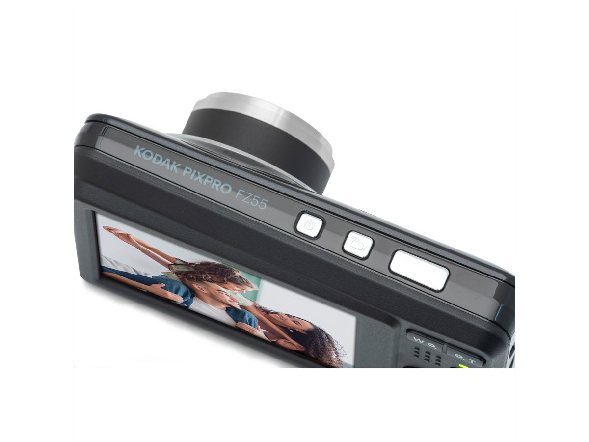 Kodak Digitalkamera, Pixpro FZ55BK , 5x Opt. Zoom, 16MP, 1080p Full HD Video