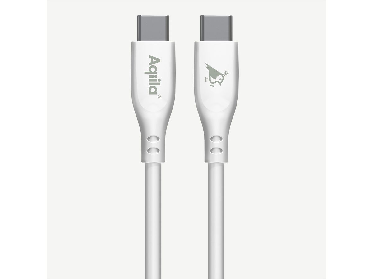 Aqiila Ladekabel Cablebird CS12, 60W Type C auf Type C 2 Meter
