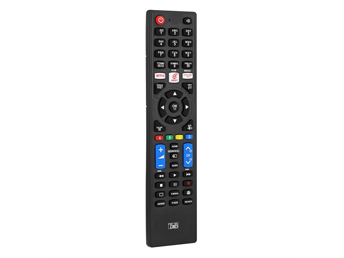 T'nB Universalfernbedienung Panasonic, Philips, LG, Samsung & Sony