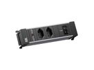 BACHMANN POWER FRAME S 2xCH 0°, 1xUSB C/C 65W L=0,2m