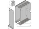 SCHROFF Frame Type Plug-In Unit PRO Kit, avec capot, non blindé, 6 U, 14 HP, 227 mm