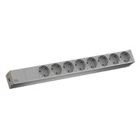 BACHMANN 19" 1U 8xCEE7/3 avec câble de contrôle