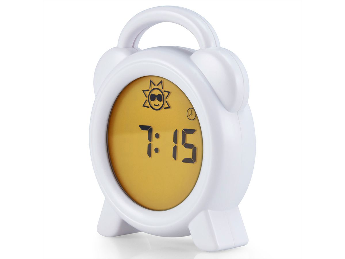 Alecto Baby entraîneur de sommeil veilleuse et réveil BC-100, Blanc