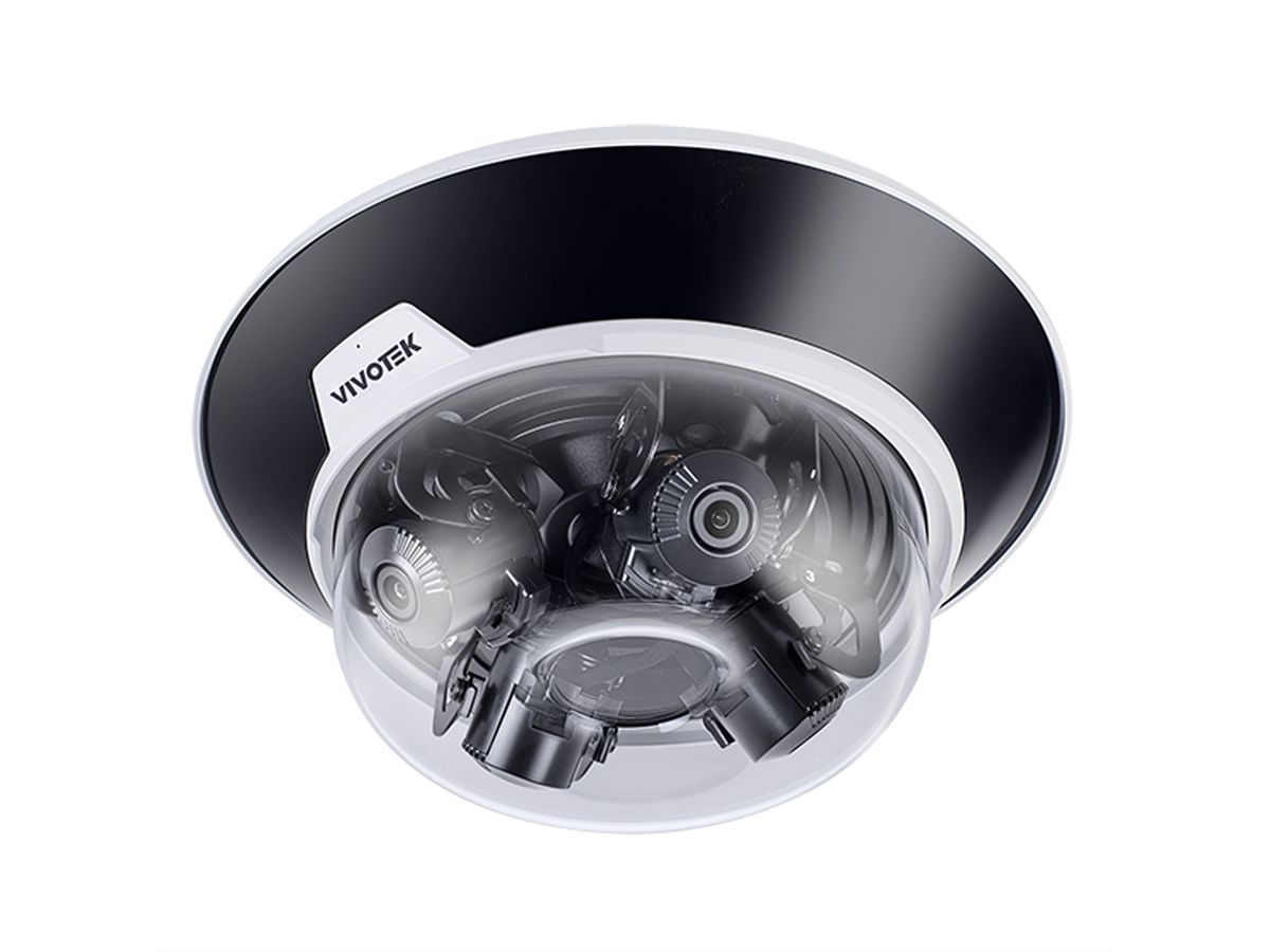 Vivotek MA9322-EHTV-v2 Vandal-Multisensor Kamera 4x 5 MP, 43-94°, IR-LED 30m