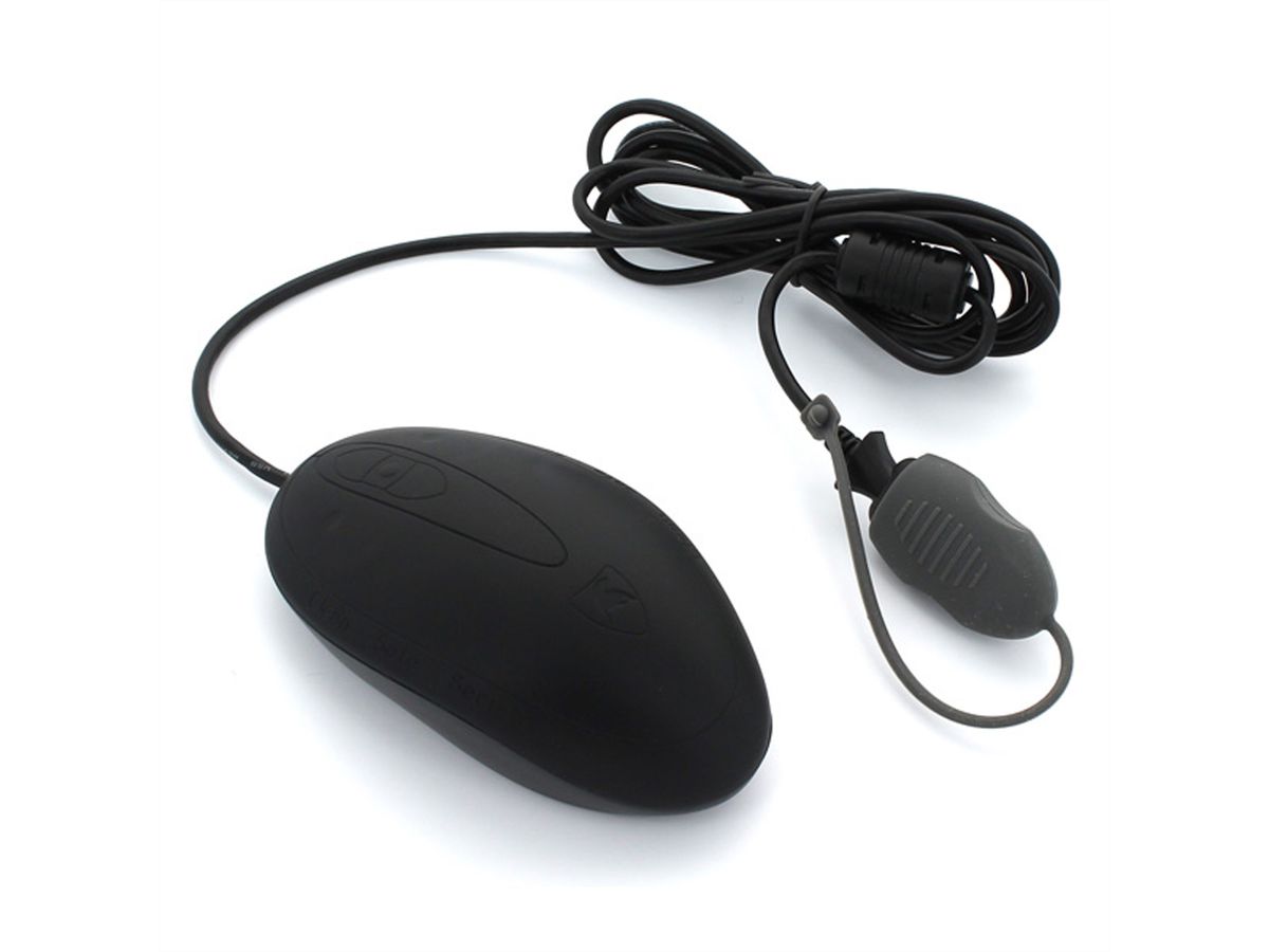 SEAL SHIELD Scroll Wheel Mouse black SSM3