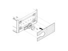 SCHROFF RatiopacPro Kit d'assemblage poignée basculante, 3 U, 42 CV, 435 mm