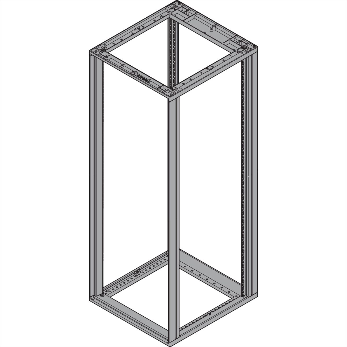 SCHROFF Châssis HD-U 34U 553B 500P 7021