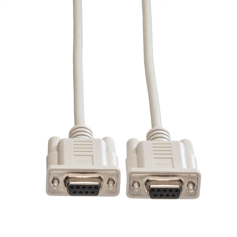 ROLINE 9-9pol. Link-Kabel, BU/BU, 1,8 m