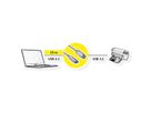 ROLINE USB 3.2 Gen 1 Aktives Repeater Kabel (AOC), ST/BU, schwarz, 15 m