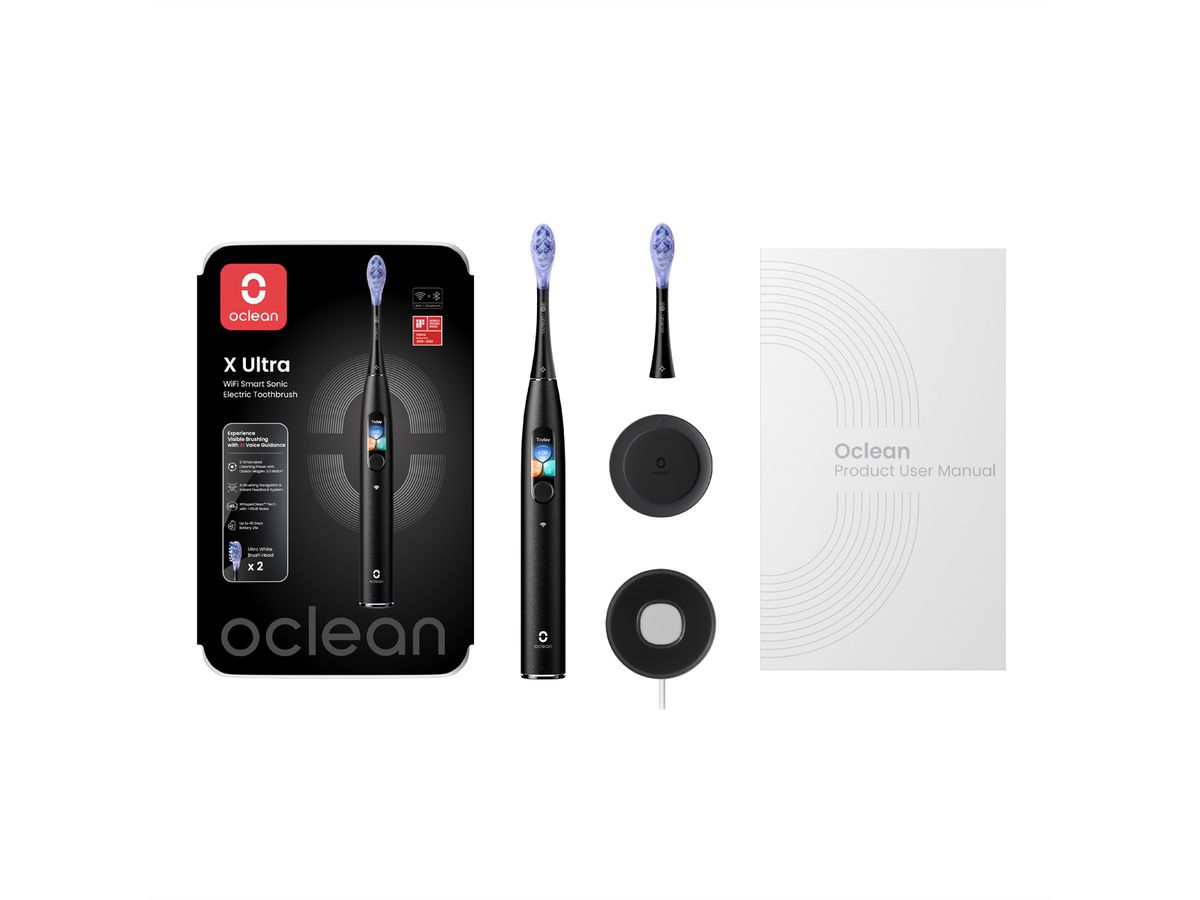Oclean X Ultra, Électrique, noir