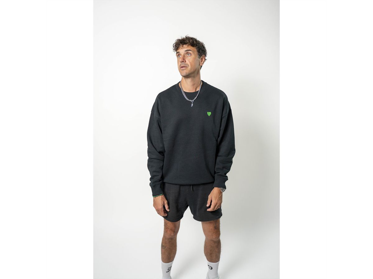 jan SEVEN dettwlyer Sweater Heart (Unisex), M