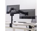 VALUE Dual LCD-Arm Trägerstange, 4 Gelenke, Tischmontage, bis 2x 9 kg